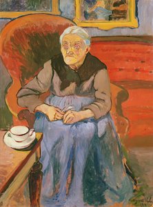 Portret van de moeder van de kunstenaar, 1912
